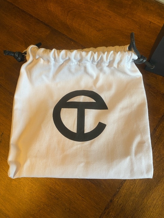 Telfar Red Leather Logo Belt with Silver Buckle ? main image 10